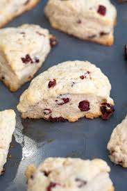 lemon cranberry scones the kitchen magpie