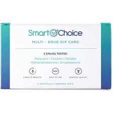 5 Pack Smartchoice 5 Panel At Home Urine Drug Dip Test