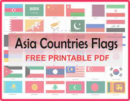 There is no ads etc. Flags Of Asia Countries With Names Montessoriseries
