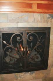 Iron Fireplace Screens Custom