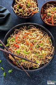 vegetable h noodles cook with mi
