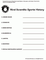 You can print these worksheets and play this game in your classrooms and also at a party of teens or tweens. Word Scrambles Printables Familyeducation