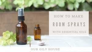 essential oils homemade room spray