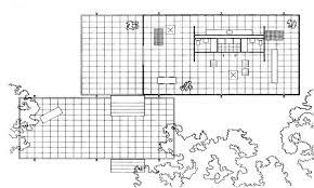 Farnsworth House Floor Plan Casa