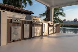 Covered Outdoor Kitchen Pergola With