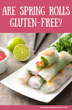 Does spring rolls have gluten in them?