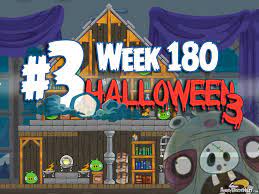 Angry Birds Friends 2015 Halloween Tournament Level 3 Week 180 Walkthrough