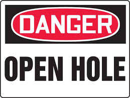 open hole osha danger bigsigns mcsp181