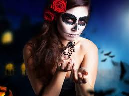 easy day of the dead makeup tutorial