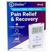 ireliev wired tens ems unit walgreens