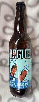 empty rogue ales beer bottle pdx