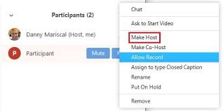 You can find your own host key in your profile. Zoom Co Host What It Is How To Enable It And How To Assign One