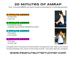 minute amraps workout post