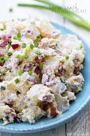 Bacon ranch potato salad bacon ranch potatoes roasted potatoes funeral potatoes skillet potatoes bacon potato bacon salad best side dishes side dish recipes. A Creamy And Delicious Potato Salad With Amazing Ranch Flavor And Bacon This Is The Perfect Bacon Ranch Potato Salad Ranch Potato Salad Bacon Ranch Potatoes