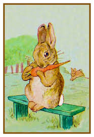 Details About The Fierce Bad Rabbit Eats A Carrot Beatrix Potter Counted Cross Stitch Pattern