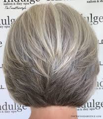Short hair is cool, classic, stylish, and easy to manage. Gray And Layered 60 Gorgeous Hairstyles For Gray Hair The Trending Hairstyle