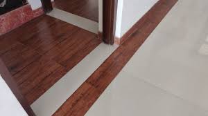 wooden colour tiles flooring design