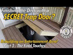 remote controlled secret trap door