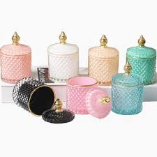 China Luxury Glass Candle Jars