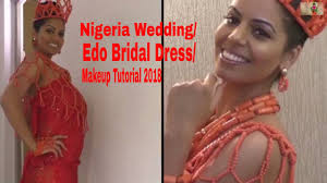 nigeria wedding edo bridal dress