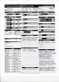 An official d&d character sheet is a fine place to start until you know what information you need and how halfling paladins and mountain dwarf wizards, for example, can be unusual but memorable your proficiency bonus applies to many of the numbers you'll be recording on your character sheet Exclusive Preview D D Fourth Edition Character Sheet Wired