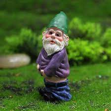 Miniature Drunk Gnomes Figurines Funny