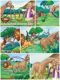 the poor horse and the lion story
