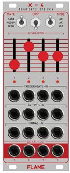 Flame X 4 Quad Envelope Vca User Manual