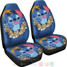 Stitch Cute Disney Cartoon Car Seat