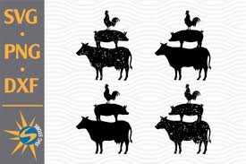 Farm Animal Silhouette Svg Free Free Svg Cut Files Create Your Diy Projects Using Your Cricut Explore Silhouette And More The Free Cut Files Include Svg Dxf Eps And Png Files