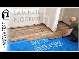 laminate flooring installation with dmx