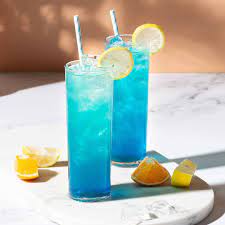 blue mocktail beautiful easy and