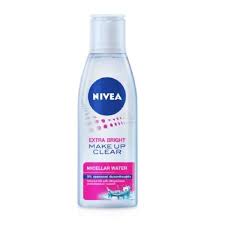 nivea cleansing water extra bright make