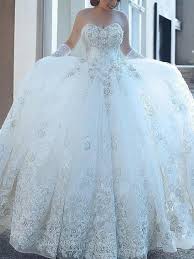 Latest fashion wedding gowns online sale at tidebuy with big discounts, so hurry to buy cheap ball gown wedding dresses in unique design and different size online at tidebuy. Gorgeous Ball Gown Sweetheart Tulle Sleeveless Cathedral Train Wedding Dress Victoriagowns