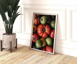 Kitchen Wall Decor Colourful Tomatoes