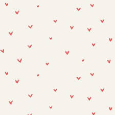 red hearts fabric wallpaper and home