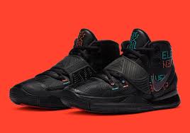 Released on november 22, 2019, the kyrie 6 features a textile forefoot, leather rear, and a return of the midfoot strap that last appeared on the kyrie 2. Nike Kyrie 6 Black Red Blue Bq5599 006 Sneakernews Com