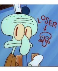  Squidward Meme Loser Ipad Case Skin By Montse Lrh In 2021 Spongebob Painting Squidward Meme Squidward