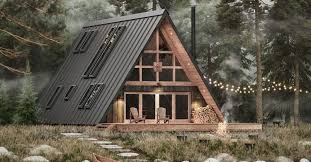 this diy a frame cabin sleeps 8 and can