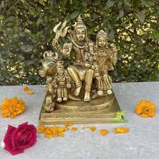 shiv parivar statue shiva family