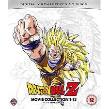 With masako nozawa, toshio furukawa, mayumi tanaka, takeshi kusao. Dragon Ball Z Movie Complete Collection Movies 1 13 Tv Specials Blu Ray Zavvi Us