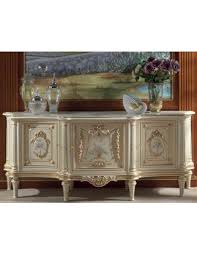 High End Fl And Cream Sideboard