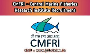 Central marine fisheries research institute. Cmfri Recruitment 2020 Junior Research Fellow Project Assistant Ii Posts Walk In Interview 30 09 2020