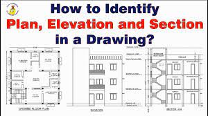Since elevations and sections are basically the same thing in adt, you might want to read up on live sections as another option for elevations. How To Identify Plan Elevation And Section In A Drawing Youtube