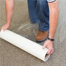 clear carpet protector floor stairs