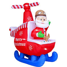 About 0% of these are radio control toys. Buy Asteroutdoor 6ft Christmas Decorations Inflatable Claus Blow Up Built In Led Outdoor Indoor Yard Lighted For Holiday Season Quick Air Blown 6 Foot High Santa W Helicopter Toys R Us