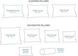 Fancy Standard Pillow Sizes 24 Modern Sofa Design With