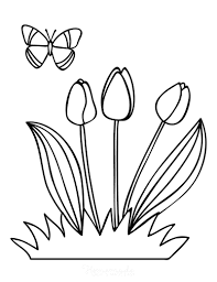 Coloring pages from favourite cartoons, fairy tales, games. Easy Coloring Pages Spring Colouring Pages Student