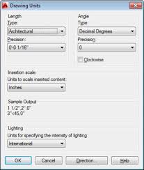 How To Set Your Drawing Units In Autocad 2014 Dummies