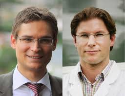 Dr. <b>Matthias Eder</b> (links), Prof. Dr. Mathias Heikenwälder | © dkfz.de - 40505_7_eder-heikenwaelder